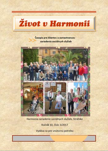 Prvá stránka časopisu