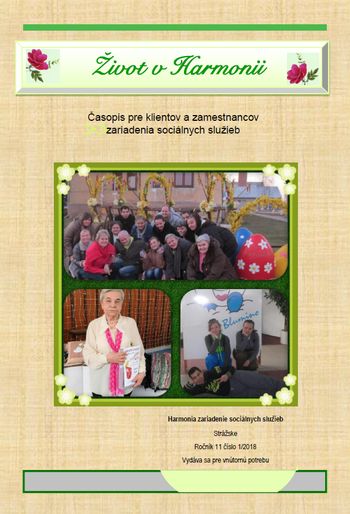 Prvá stránka časopisu